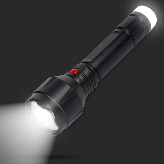 Pick Ur Needs® Dual Mode 20W Power Full LED Rechargeable Torch With Small Back Light