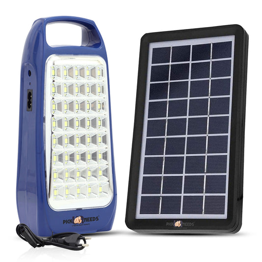Pick Ur Needs® Rechargeable & Portable Bright 40 SMD LED Lantern Lamp Home Emergency Light with Eco Friendly Solar Panel