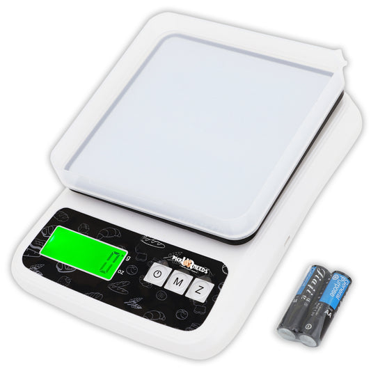 Pick Ur Needs® Digital Food Scale with Bowl 10 Kg Kitchen Weighing Scale High Accuracy Weights in Grams and oz