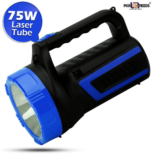 Pick Ur Needs 75w Laser + Side Long Range Emergency Tube Rechargeable Waterproof Bright Led Torch Light
